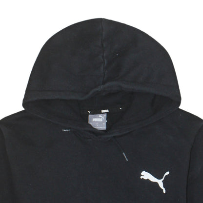 Mens UK Size M PUMA Black Pullover Hoodie