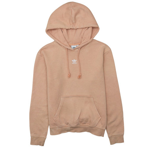 Womens UK Size 8 adidas Beige Pullover Hoodie