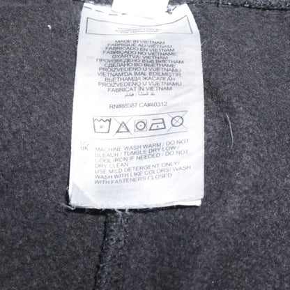 Adidas Men’s Black Jogger Sweatpants L Tapered Fit Fleece