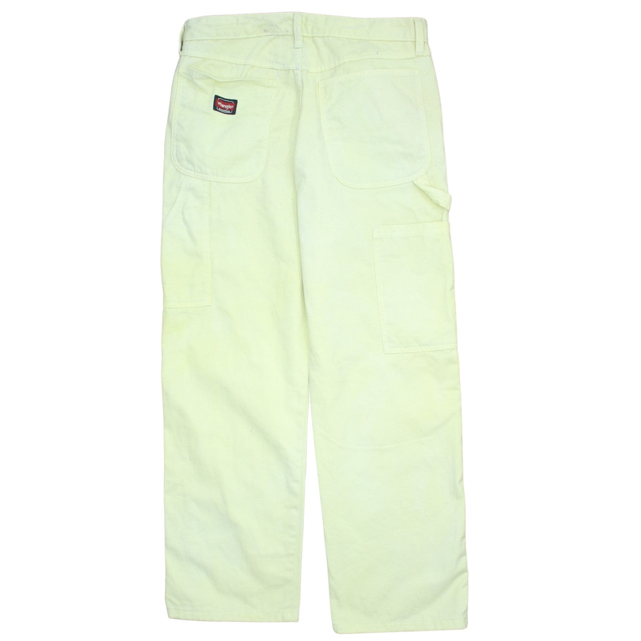 Mens UK Size M Wrangler Regular Fit Cargo Beige Trousers