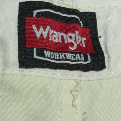Mens UK Size M Wrangler Regular Fit Cargo Beige Trousers