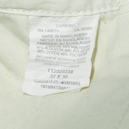 Mens UK Size M Wrangler Regular Fit Cargo Beige Trousers