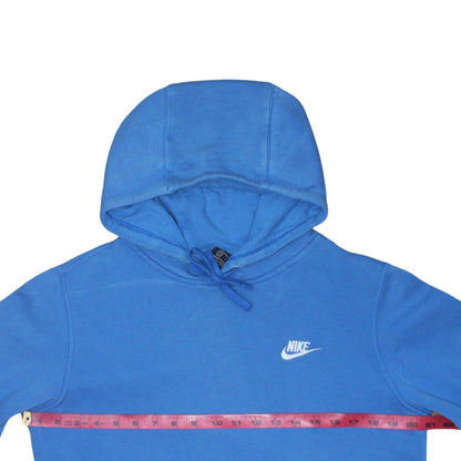 Mens UK Size S Nike Blue Pullover Hoodie