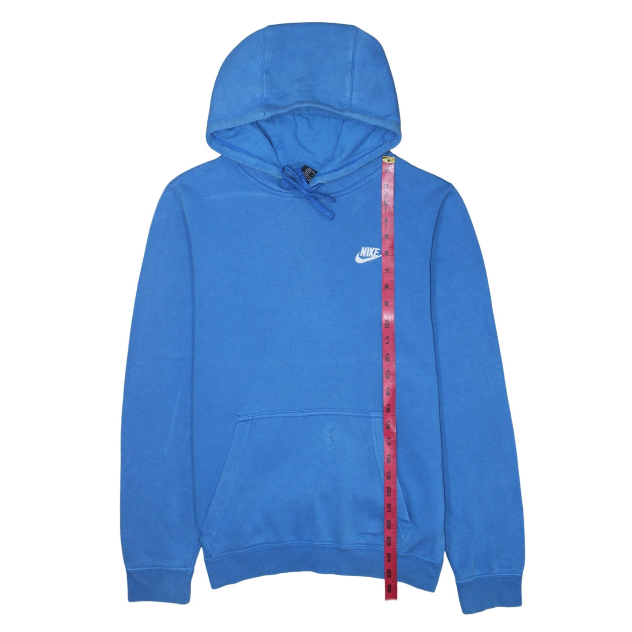 Mens UK Size S Nike Blue Pullover Hoodie