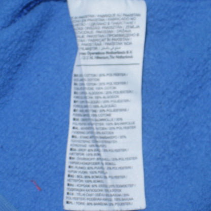 Mens UK Size S Nike Blue Pullover Hoodie
