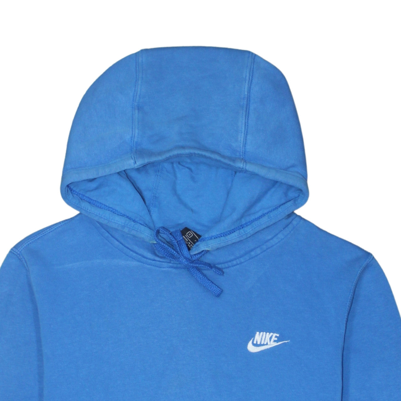 Mens UK Size S Nike Blue Pullover Hoodie