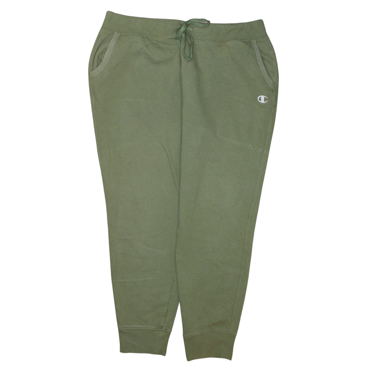 Mens UK Size XL Champion Regular Fit Jogger Green Trousers
