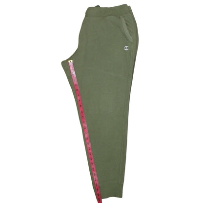 Mens UK Size XL Champion Regular Fit Jogger Green Trousers