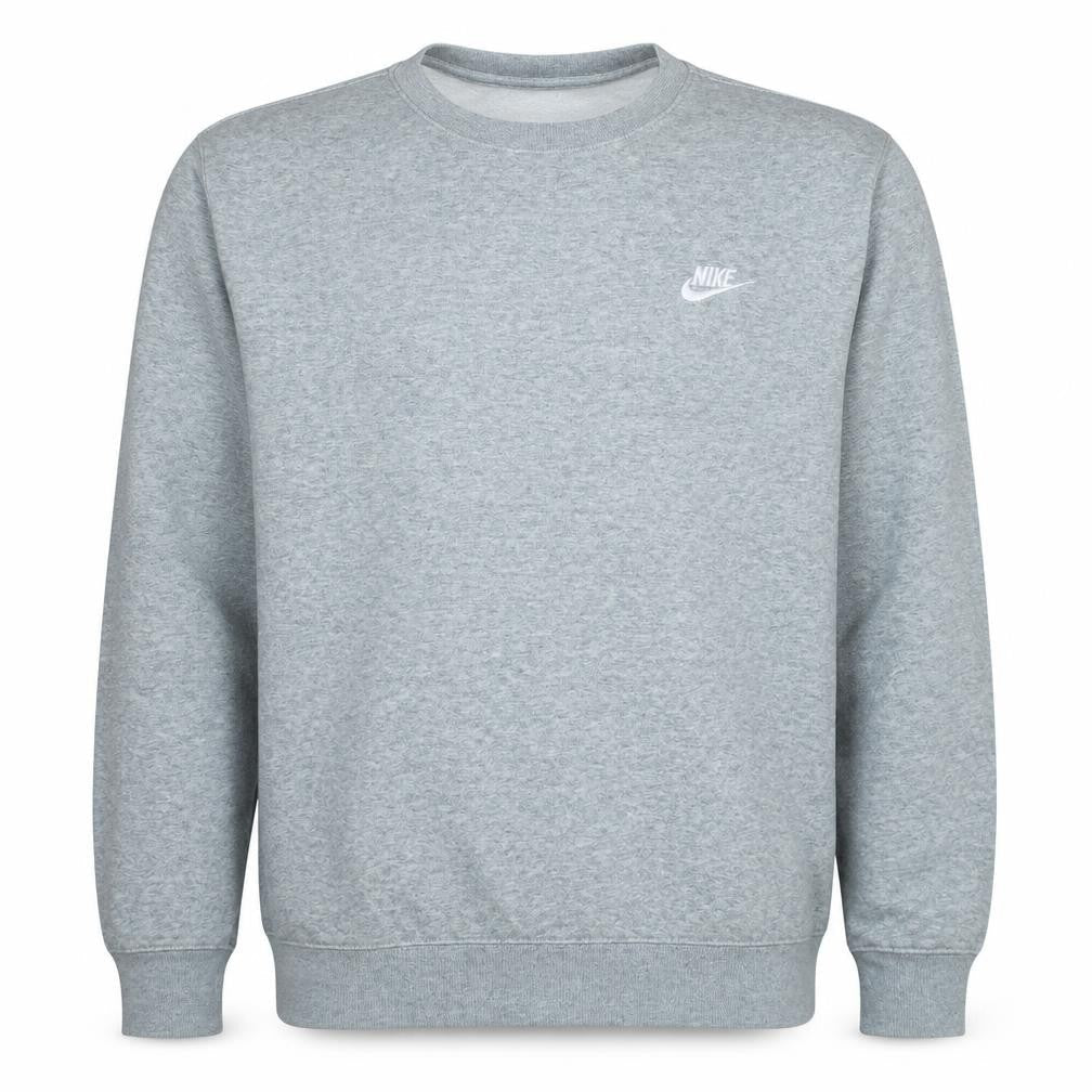 Mens UK Size L Nike Grey Pullover Sweatshirt
