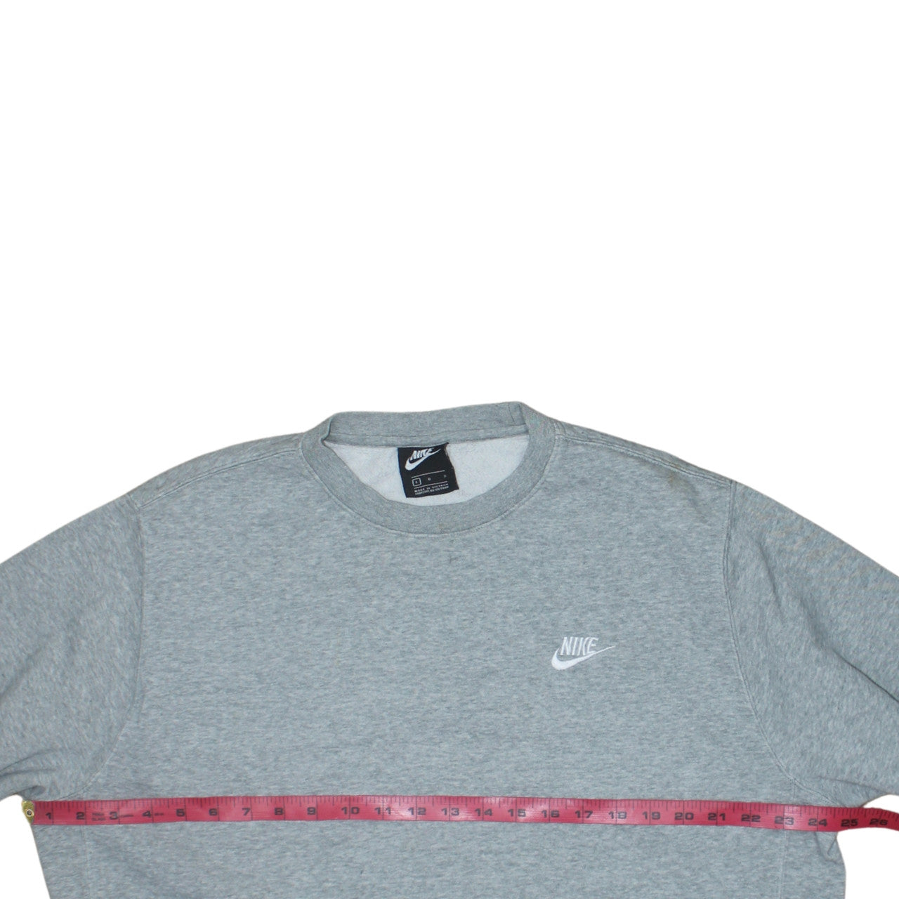 Mens UK Size L Nike Grey Pullover Sweatshirt