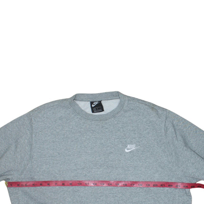 Mens UK Size L Nike Grey Pullover Sweatshirt