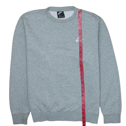 Mens UK Size L Nike Grey Pullover Sweatshirt