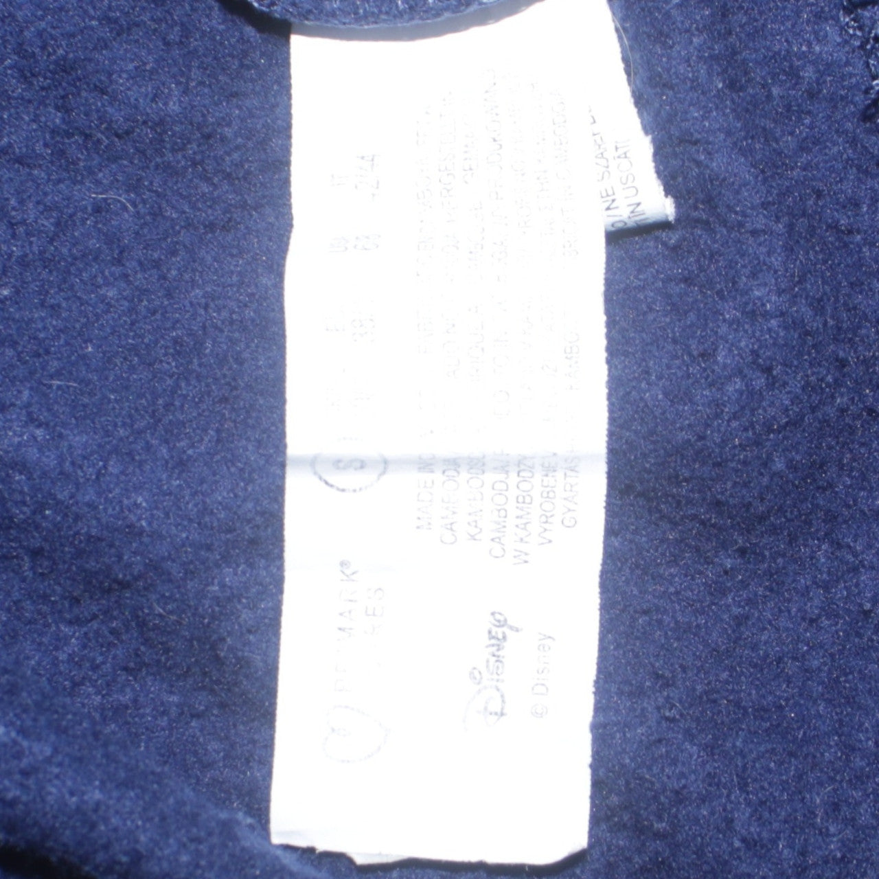 Womens UK Size S Disney Blue Pullover Sweatshirt