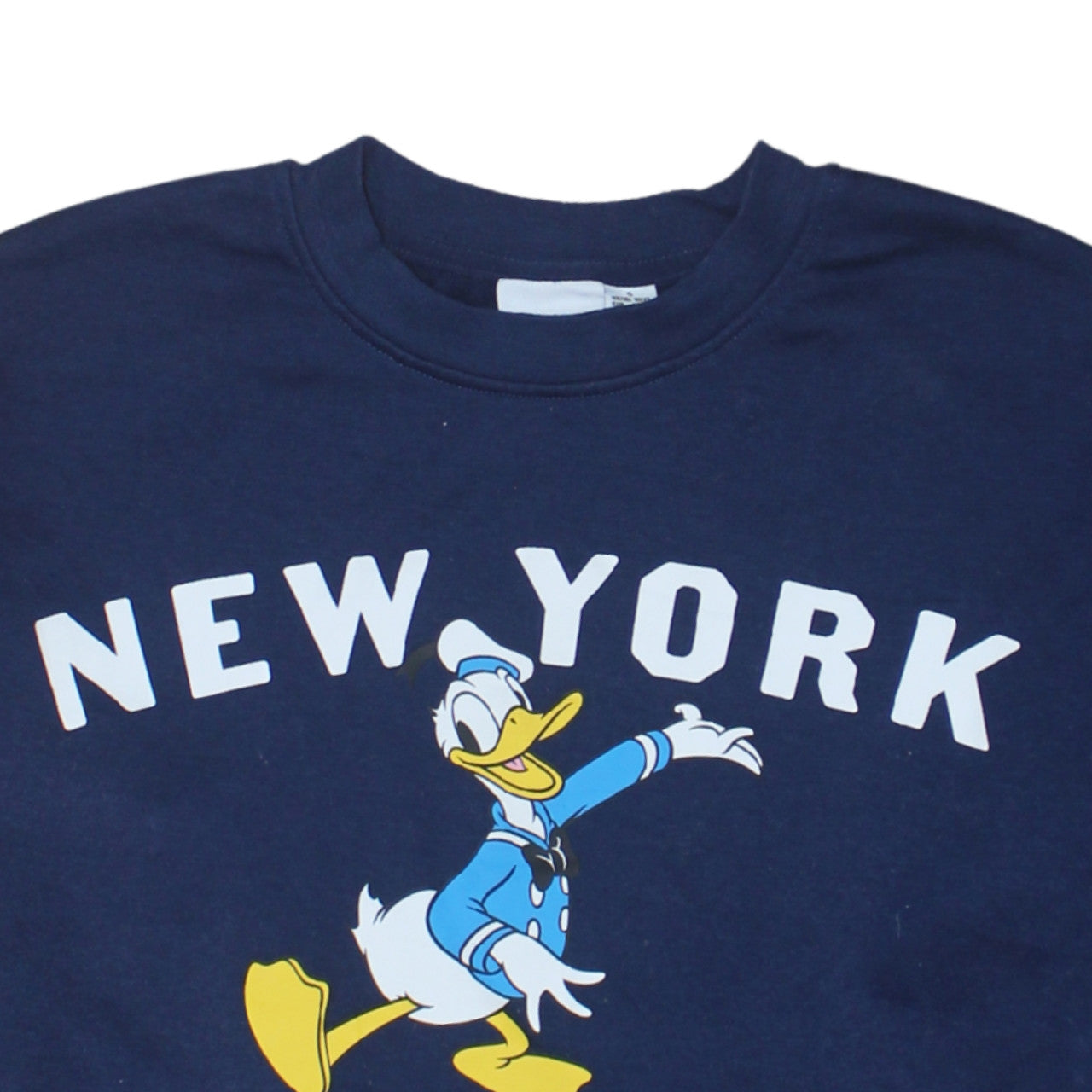 Womens UK Size S Disney Blue Pullover Sweatshirt