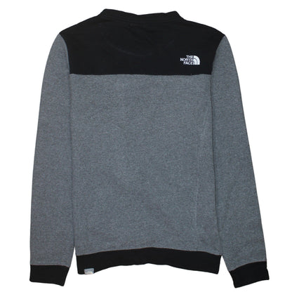 Mens UK Size S The North Face Grey 1/4 Zip Sweatshirt