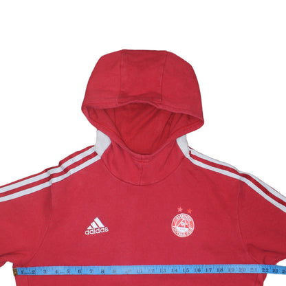 Mens UK Size M adidas Red Pullover Hoodie