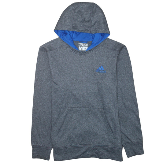 Mens UK Size M adidas Grey Pullover Hoodie