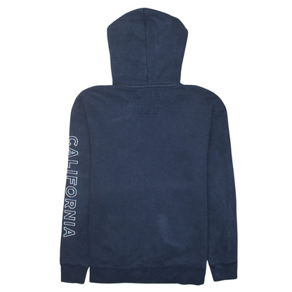 Mens UK Size M Hollister Blue Pullover Hoodie