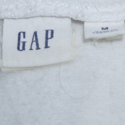 Womens UK Size M Gap White Pullover Hoodie