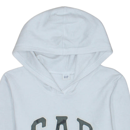 Womens UK Size M Gap White Pullover Hoodie