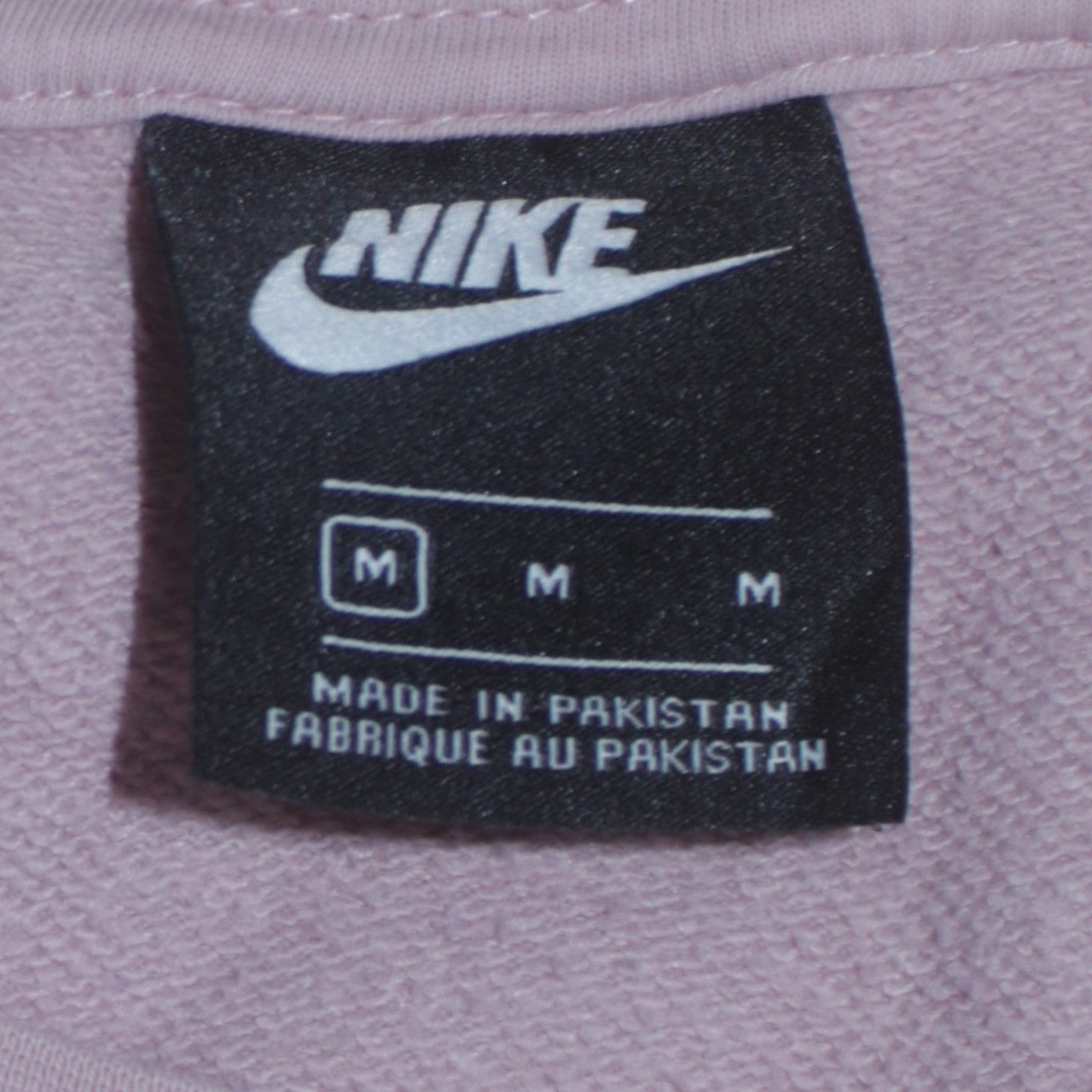 Womens UK Size M Nike Pink Pullover Sweatshirt