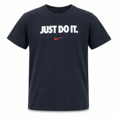 Boys UK Size 12 Years Nike Black Basic T-Shirt
