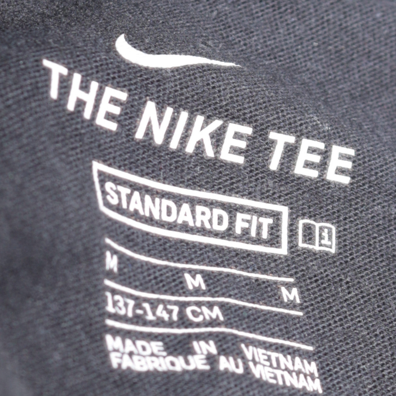 Boys UK Size 12 Years Nike Black Basic T-Shirt