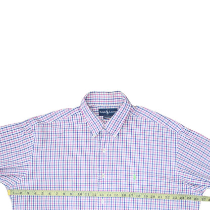 Ralph Lauren Men's Multicoloured Check Classic Fit Cotton XL Shirt