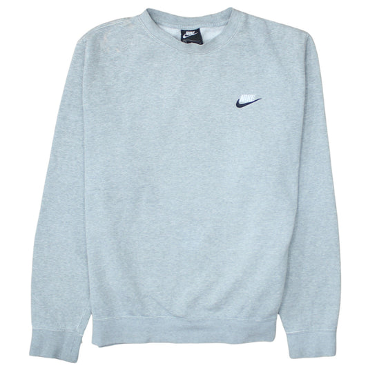 Mens UK Size M Nike Grey Pullover Sweatshirt