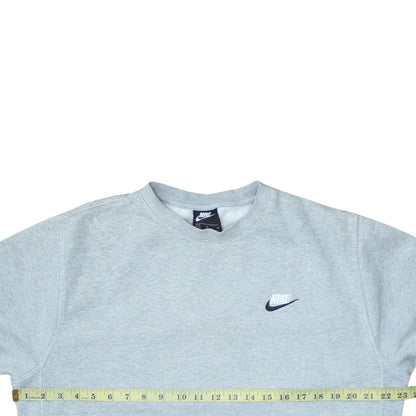 Mens UK Size M Nike Grey Pullover Sweatshirt