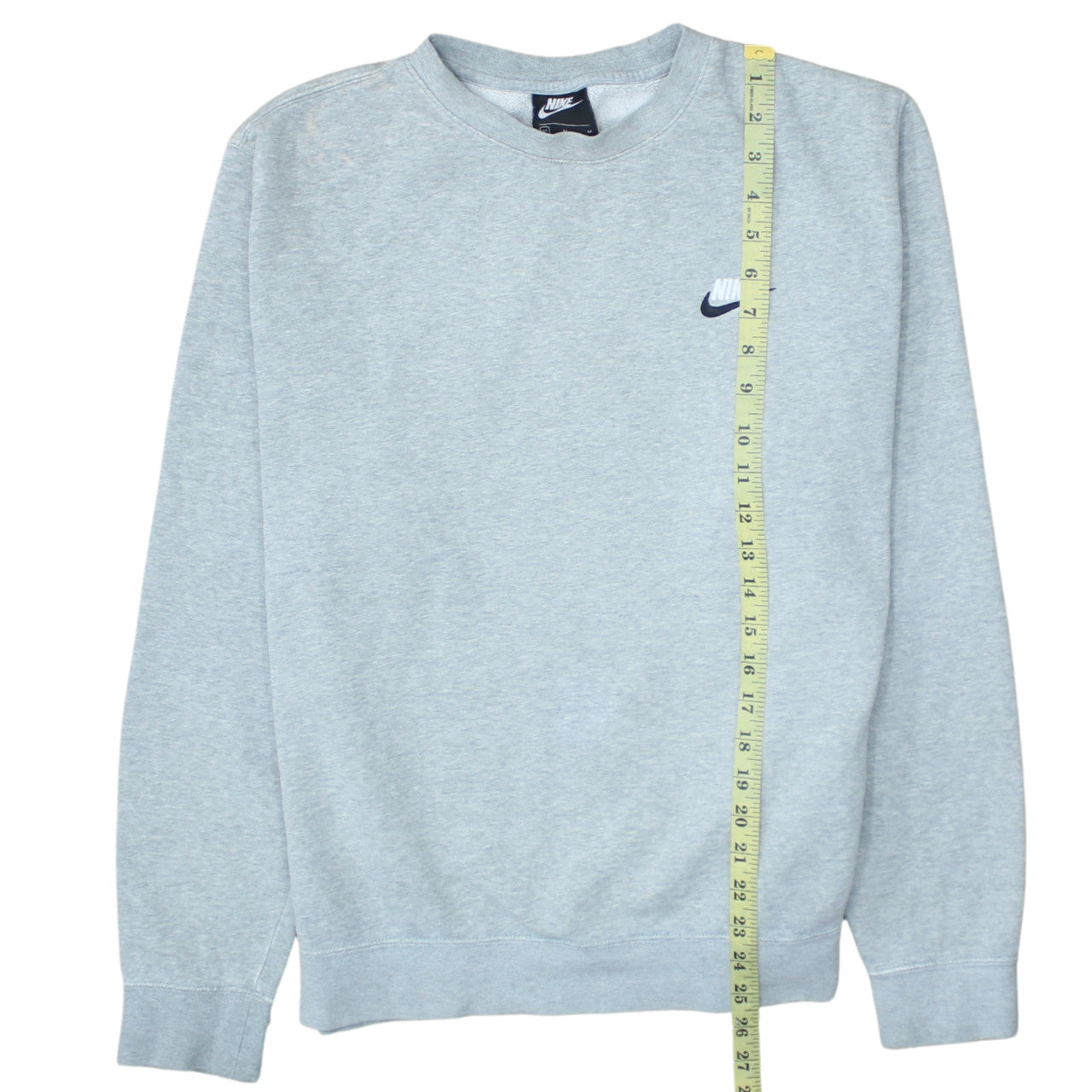 Mens UK Size M Nike Grey Pullover Sweatshirt