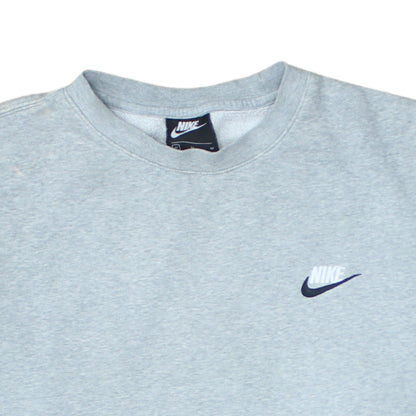 Mens UK Size M Nike Grey Pullover Sweatshirt