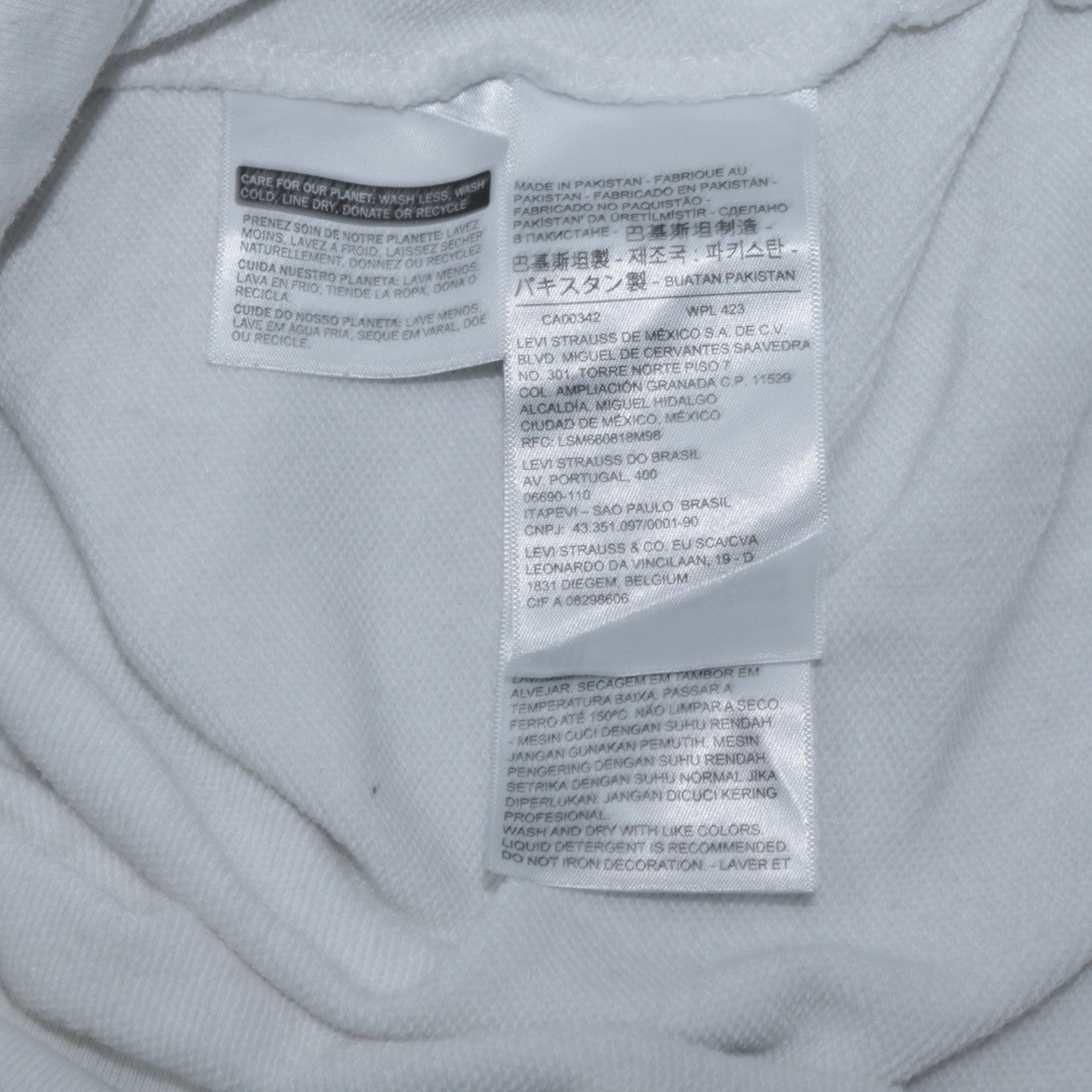 Womens UK Size XS Levi's White Pullover Hoodie