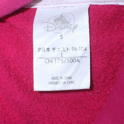 Womens UK Size 16 Disney Pink Pullover Hoodie