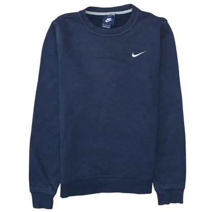 Mens UK Size S Nike Blue Pullover Sweatshirt