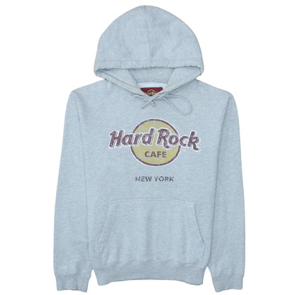 Mens UK Size L Hard Rock Cafe Grey Pullover Hoodie