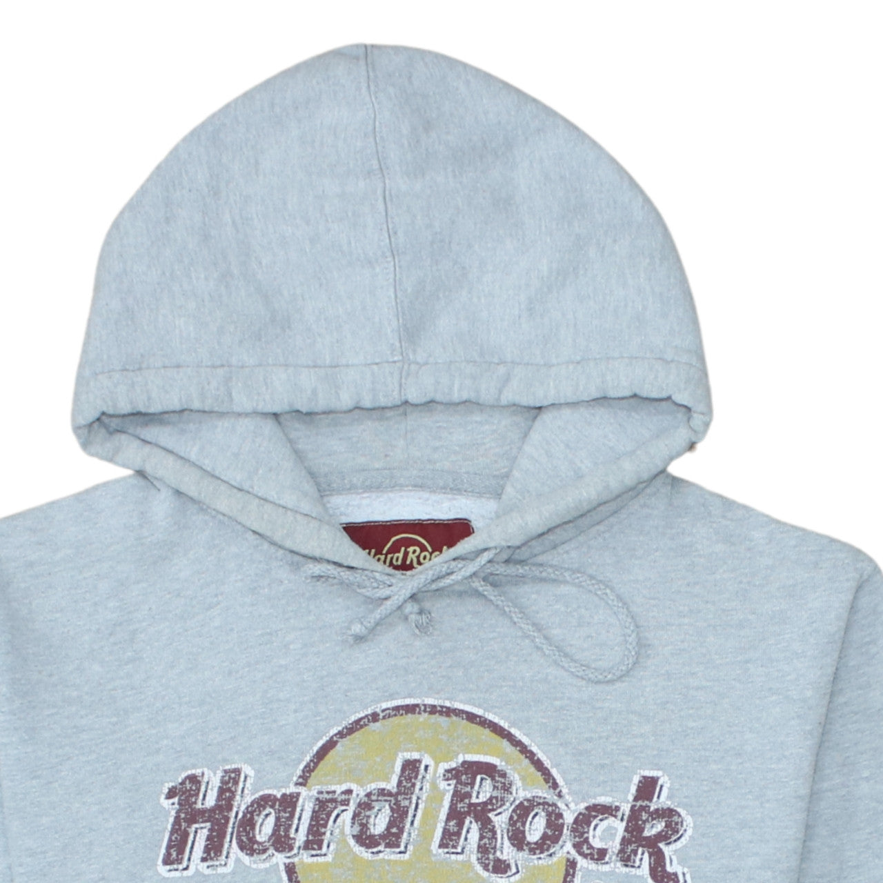 Mens UK Size L Hard Rock Cafe Grey Pullover Hoodie