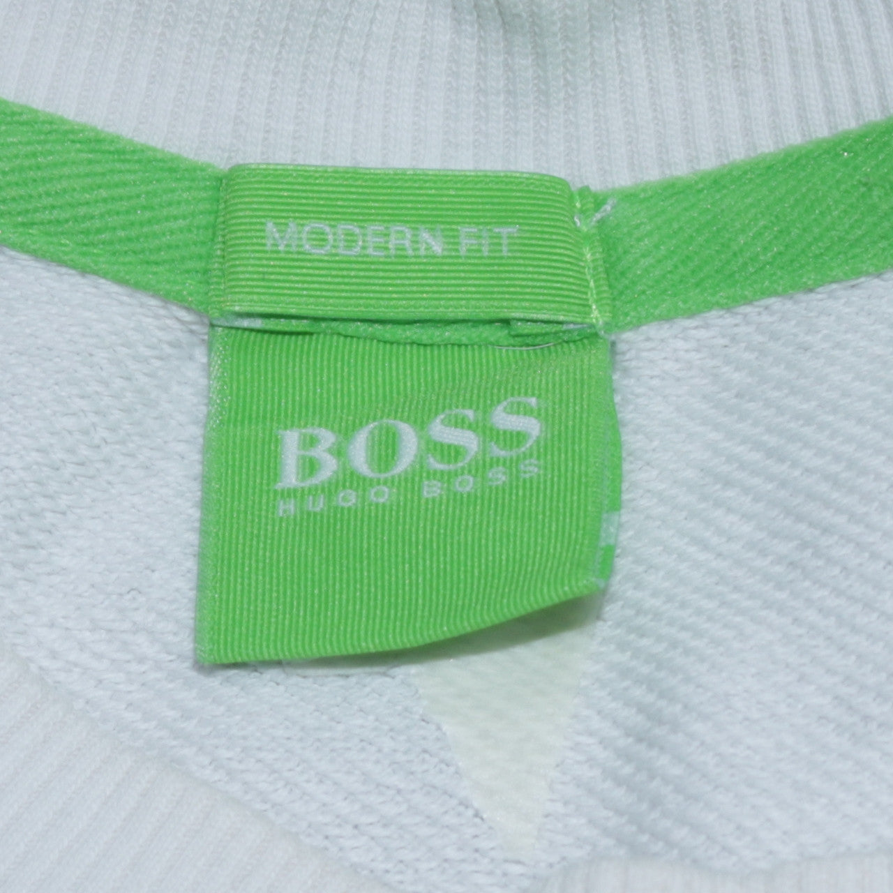 Mens UK Size S HUGO BOSS White Pullover Sweatshirt