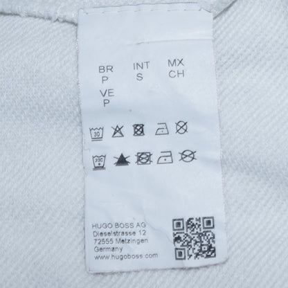 Mens UK Size S HUGO BOSS White Pullover Sweatshirt