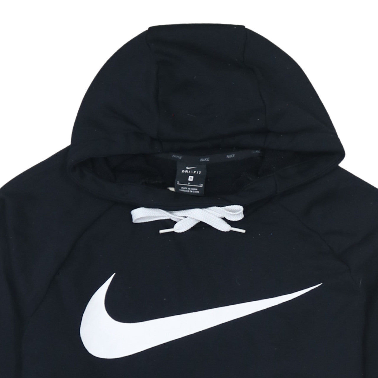 Mens UK Size S Nike Black Pullover Hoodie