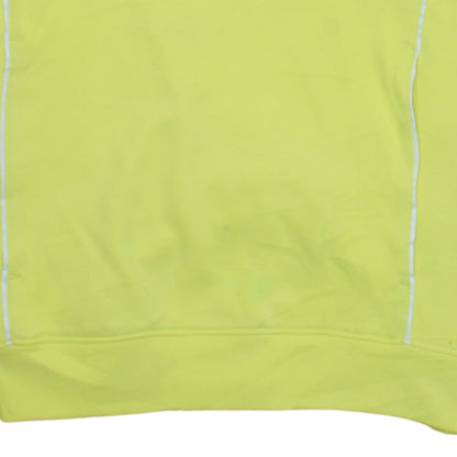 Mens UK Size 2XL Lotto Yellow Pullover Hoodie