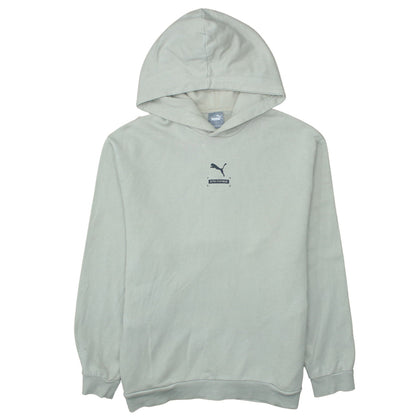 Mens UK Size L PUMA Beige Pullover Hoodie