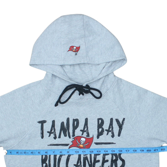 Mens UK Size S NFL Team Apparel Grey Pullover Hoodie