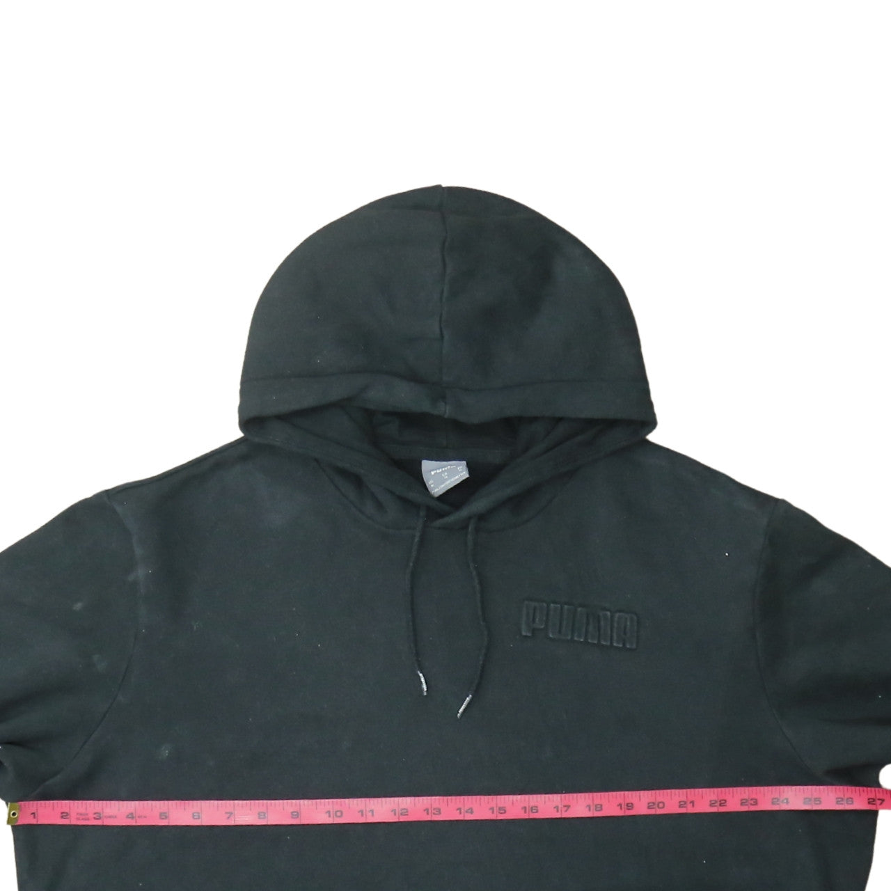 Mens UK Size XL PUMA Black Pullover Hoodie
