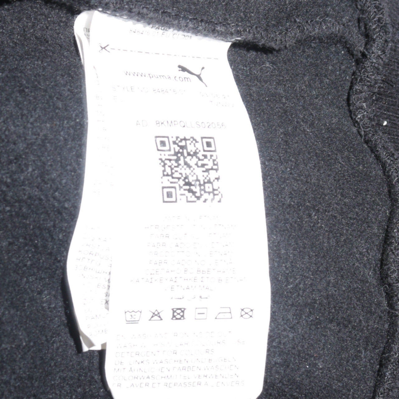 Mens UK Size XL PUMA Black Pullover Hoodie