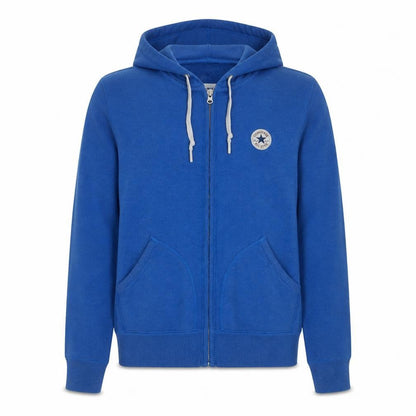 Converse Boys Blue Full Zip Hoodie Small Cotton Blend Casual