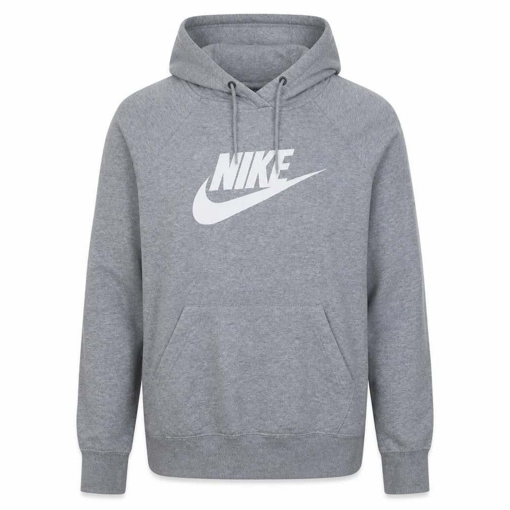 Mens UK Size M Nike Grey Pullover Hoodie