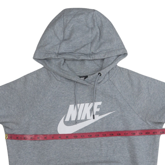 Mens UK Size M Nike Grey Pullover Hoodie