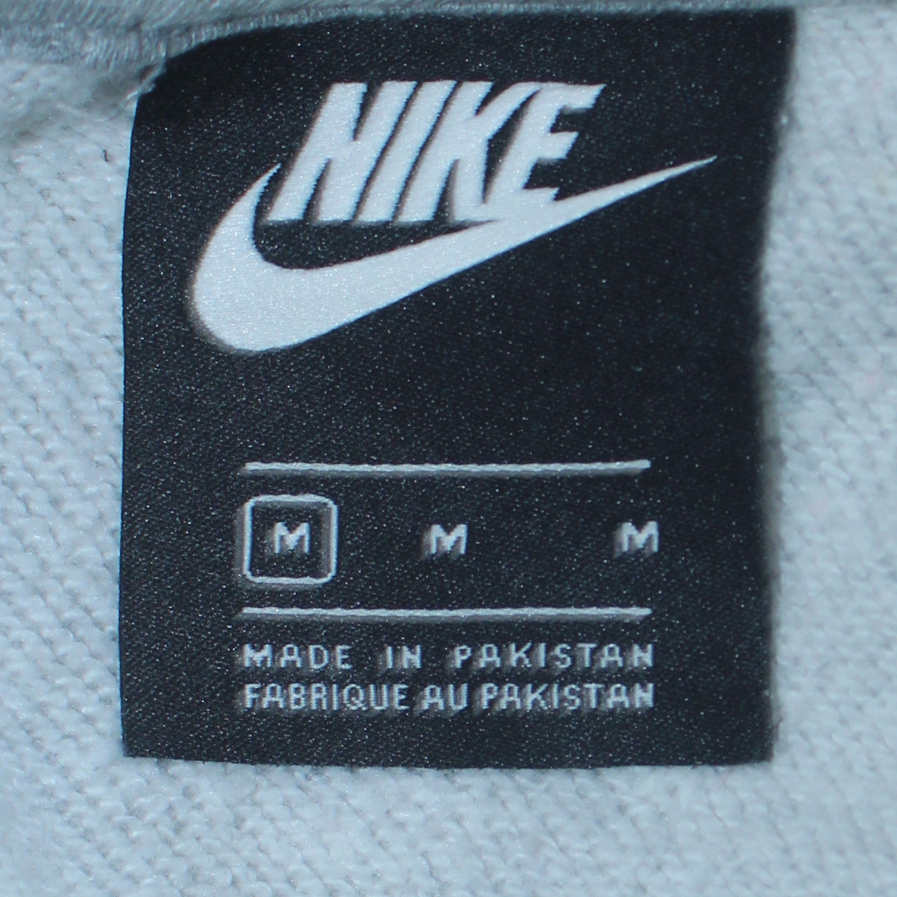 Mens UK Size M Nike Grey Pullover Hoodie