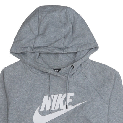 Mens UK Size M Nike Grey Pullover Hoodie